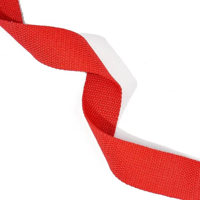 Cotton Yoga Strap D Ring Adjustable Flexibility Stretching Exercise Aid