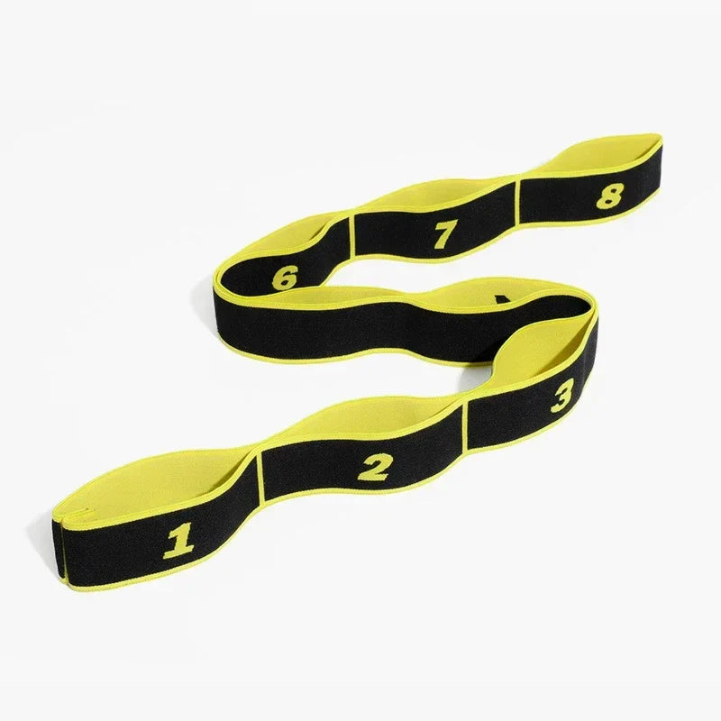 Yoga Pull Strap Belt Elastic Resistance Band Pilates Dance Stretching