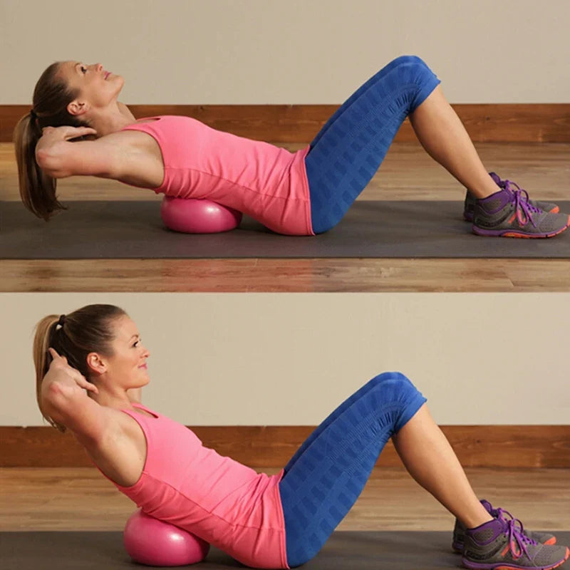 25cm Yoga Balance Ball | Small Pilates Ball for Home Fitness Training