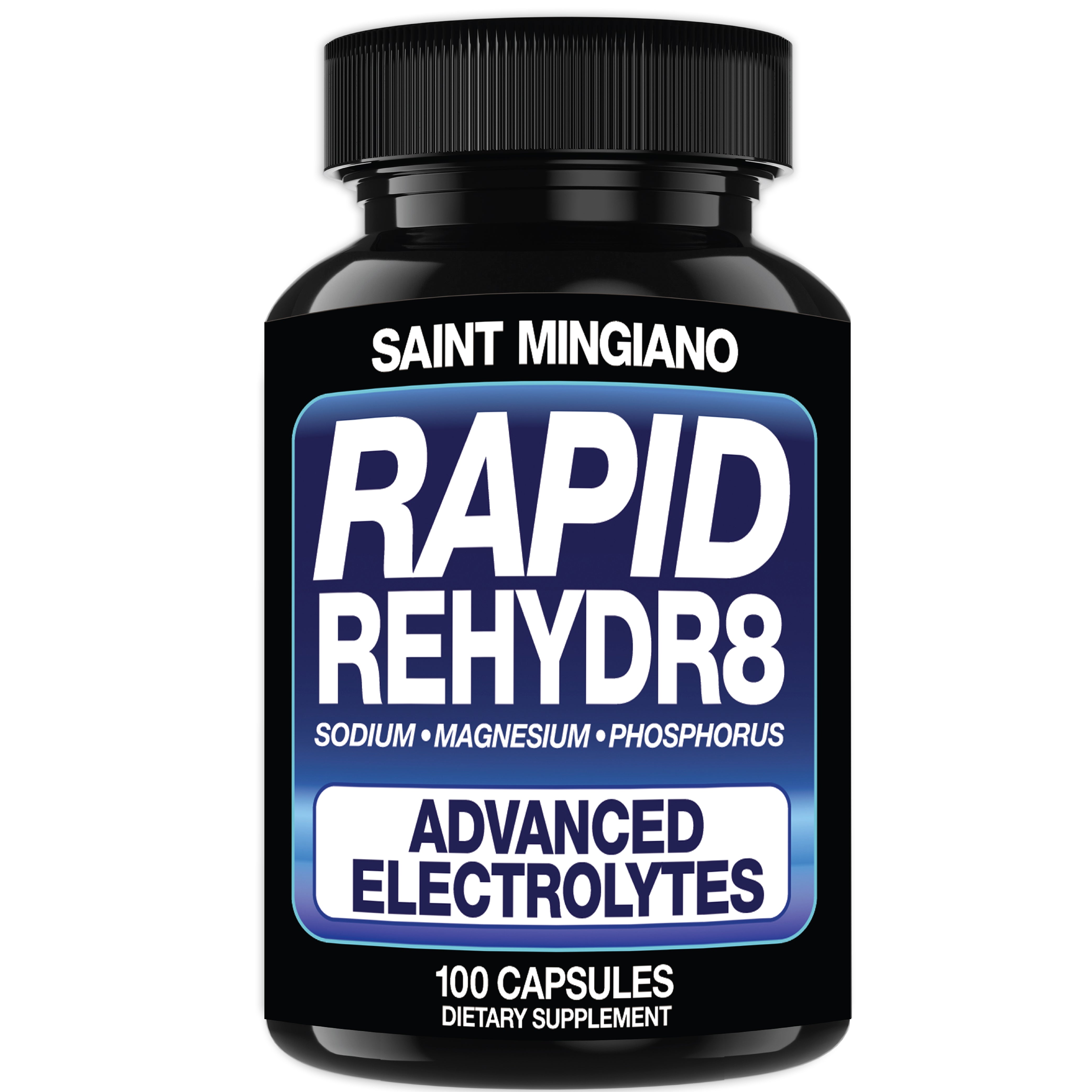 Rapid Rehydr8 Electrolyte Capsules Muscle Recovery Cramp Support Hydration Supplement