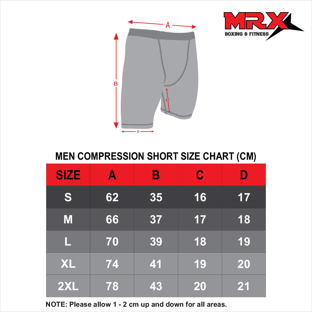 Men Compression Shorts Running Gym Fitness Sports Activewear Performance Wear