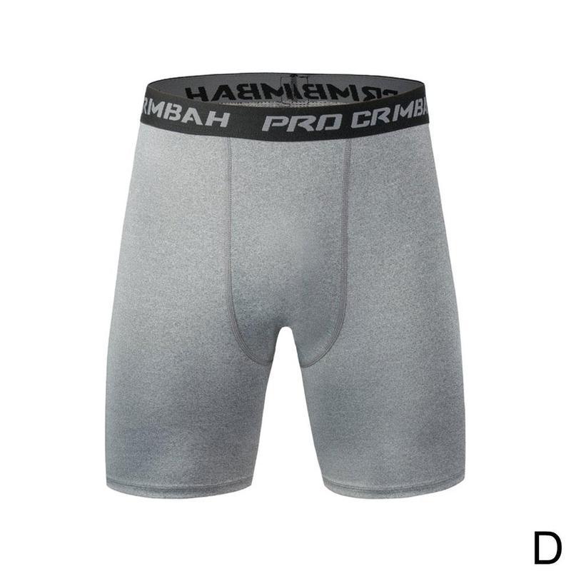 Men Quick Dry Compression Running Shorts Fitness Training Athletic Leggings Pants