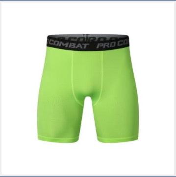 Men Quick Dry Compression Running Shorts Fitness Training Athletic Leggings Pants