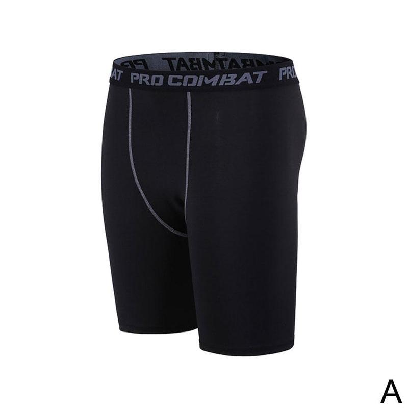 Men Quick Dry Compression Running Shorts Fitness Training Athletic Leggings Pants
