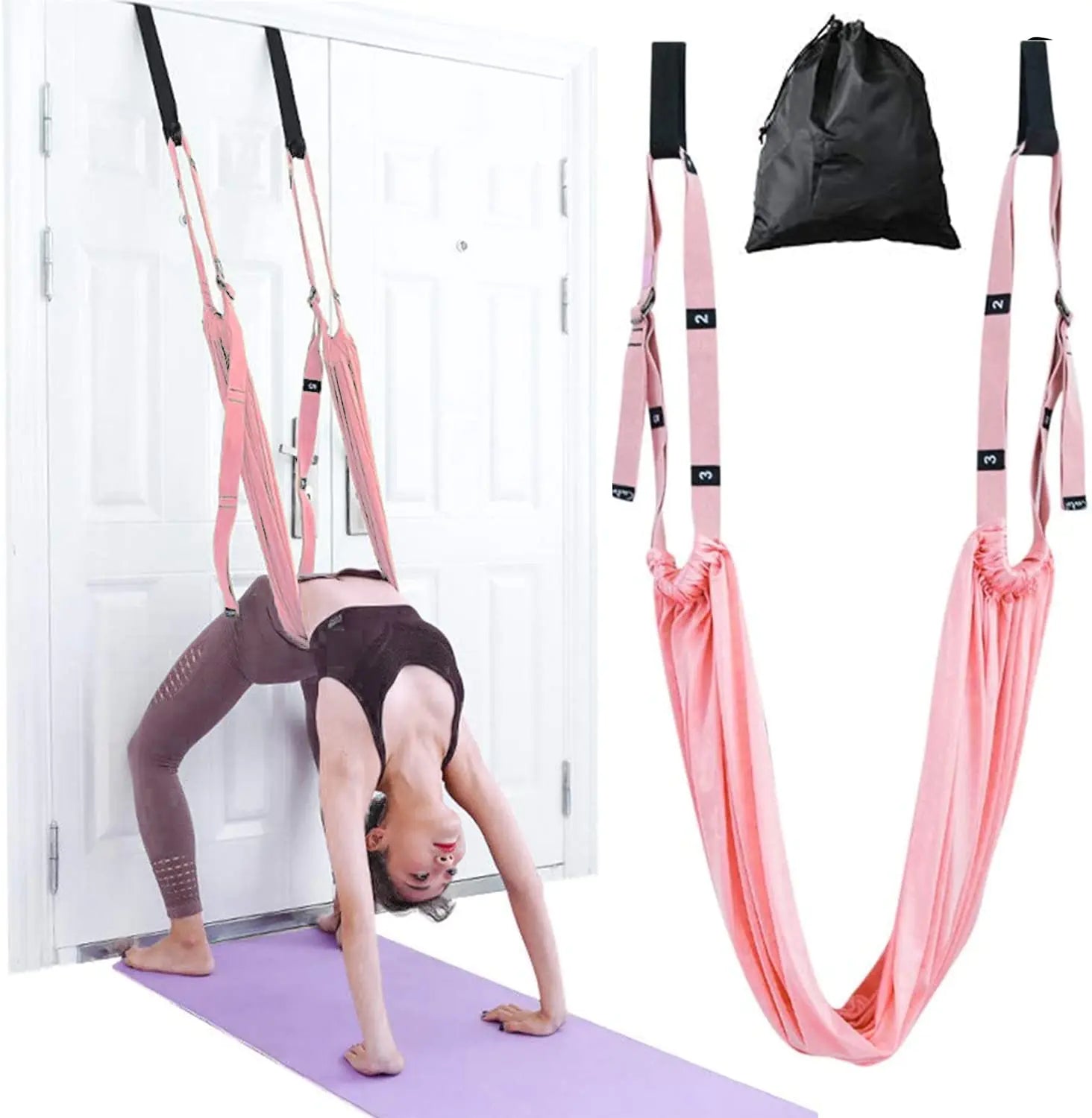 Adjustable Yoga Stretching Strap