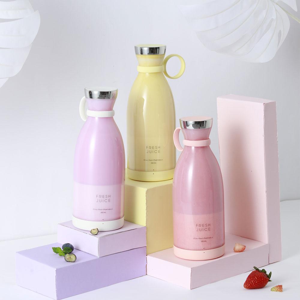 Portable Wireless Blender Juicer Bottle Mini Fruit Juice Mixer Machine
