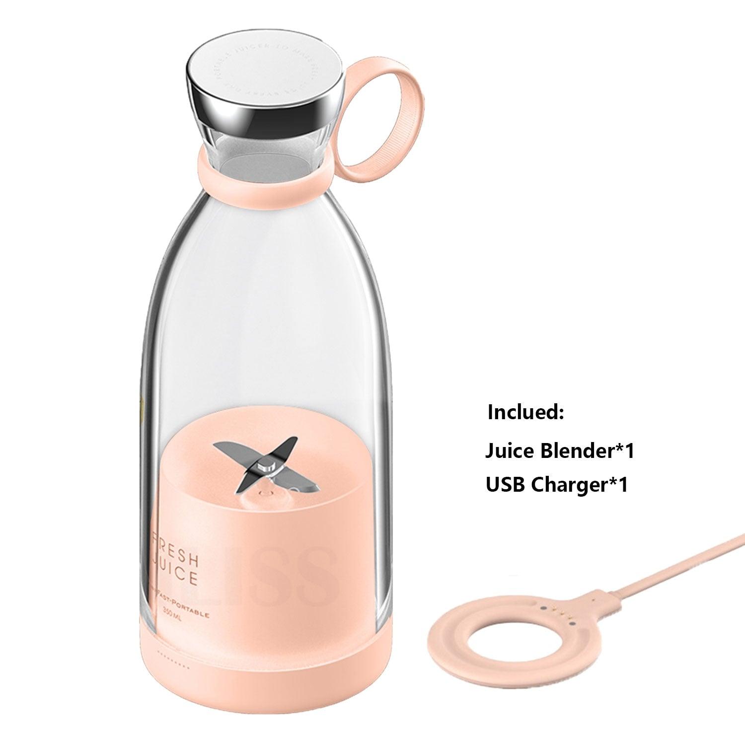 Portable Wireless Blender Juicer Bottle Mini Fruit Juice Mixer Machine