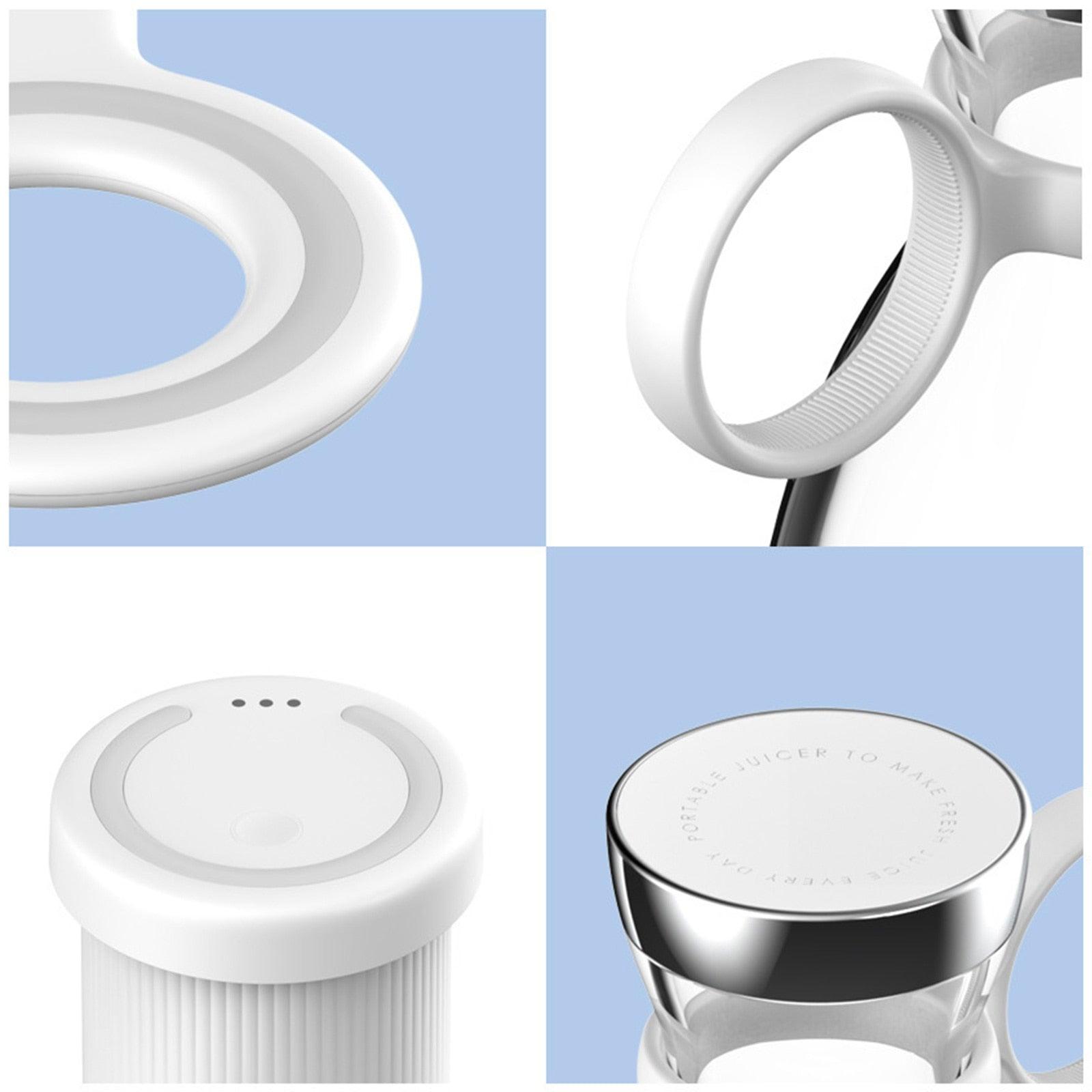 Portable Wireless Blender Juicer Bottle Mini Fruit Juice Mixer Machine