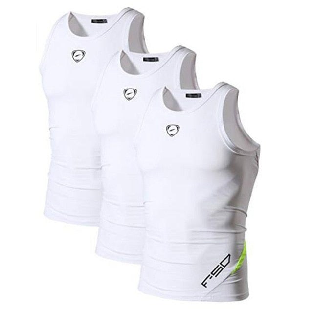 3 Pack Compression Sport Tank Tops