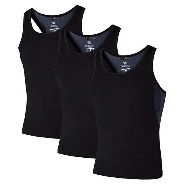 3 Pack Compression Sport Tank Tops