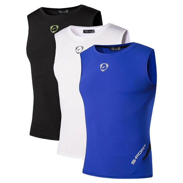 3 Pack Compression Sport Tank Tops