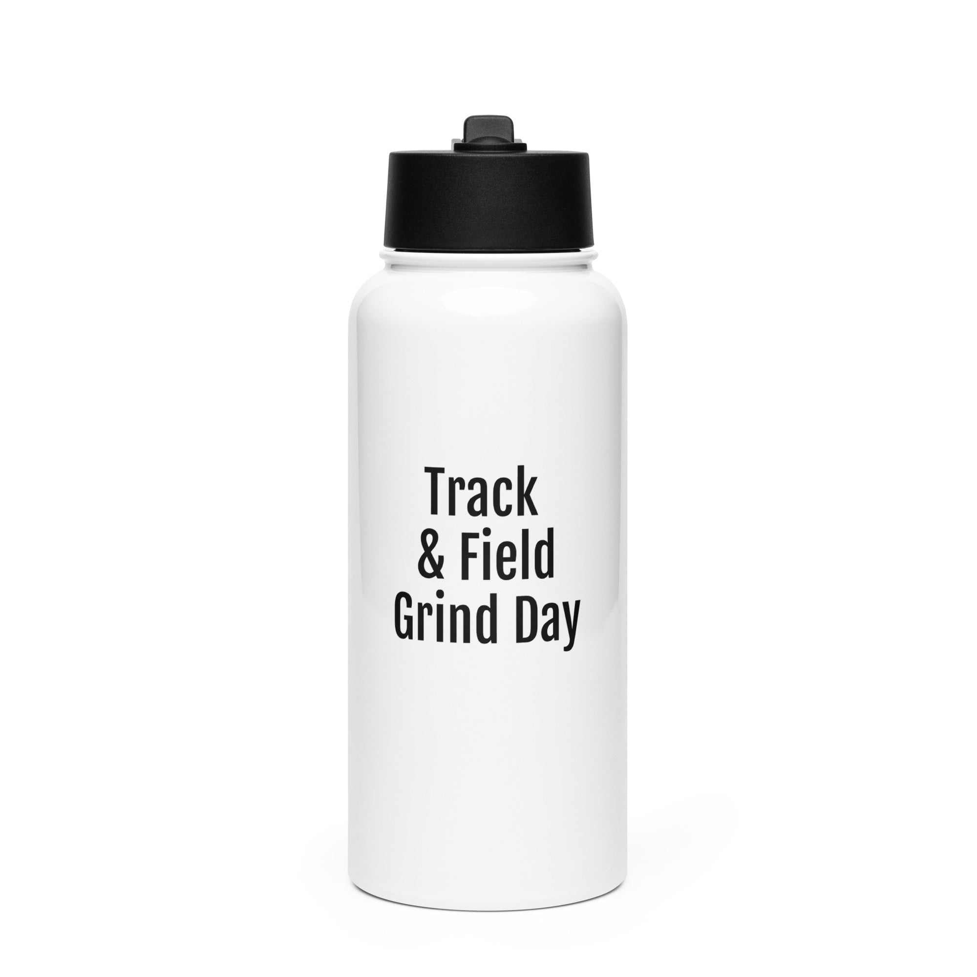 Stainless steel water bottle with a straw lid - L2N2
